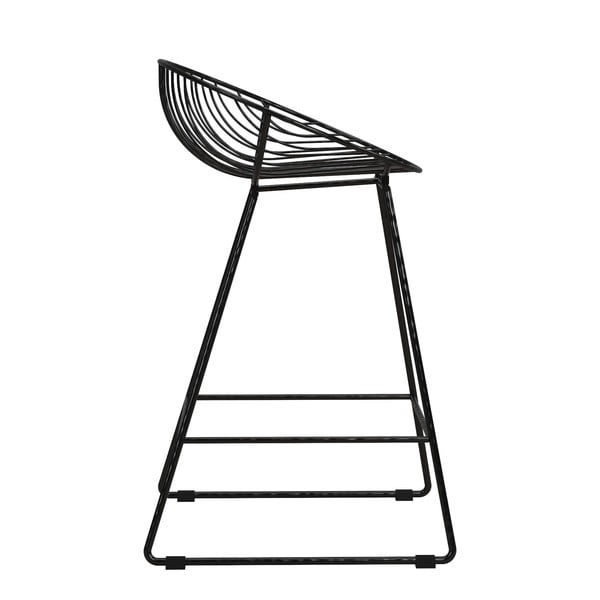 Černá kovová barová židle Ellis – CosmoLiving by Cosmopolitan-image-4