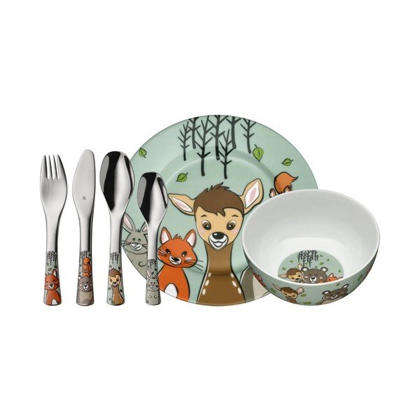 Porcelánová dětská jídelní sada 6 ks Forest Friends – WMF