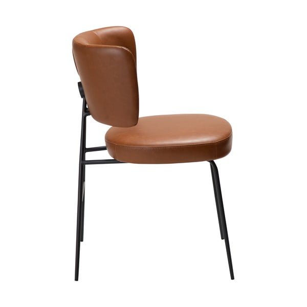 Koňakově hnědá jídelní židle Roost – DAN-FORM Denmark-image-2