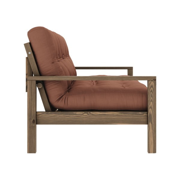 Oranžovo-hnědá rozkládací pohovka 205 cm Knob – Karup Design-image-3