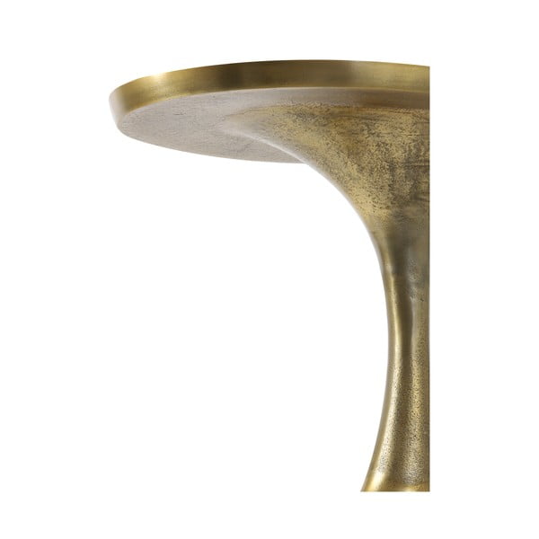 Kovový kulatý odkládací stolek 33x40 cm Macau - Light & Living-image-3