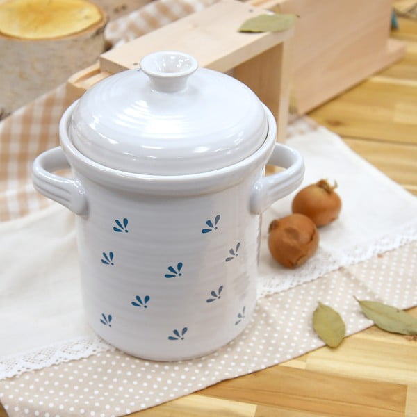 Nádoba na kvašení zeleniny 2,8 l MODROBÍLÁ – Orion-image-1