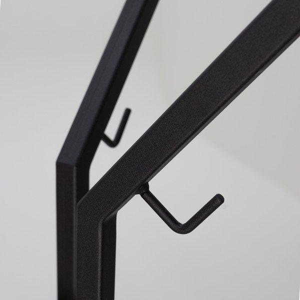 Černý kovový věšák 50x170 cm Jaimy – Spinder Design-image-2