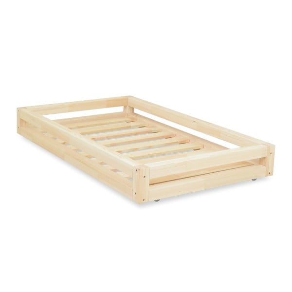 Set lakované zásuvky pod postel a 4 prodloužených nohou Benlemi, pro postel 90 x 180 cm-image-1