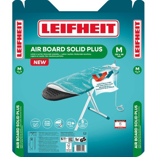 Žehlicí prkno 154x49 cm AirBoard M Solid Plus NF – LEIFHEIT-image-1