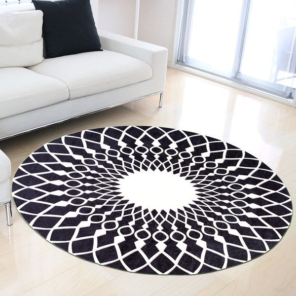 Koberec Vitaus Perhena, ⌀ 100 cm-image-2