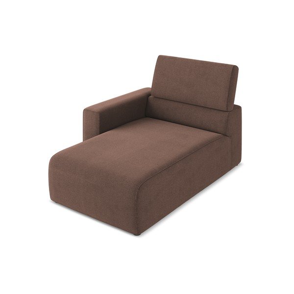 Růžový modul pohovky (levý roh) Kalea – Makamii-image-1