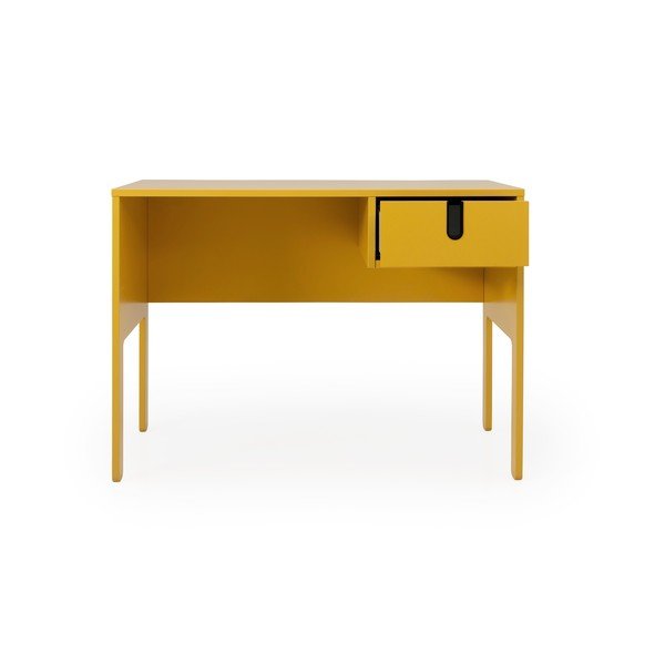 Žlutý pracovní stůl Tenzo Uno-image-3