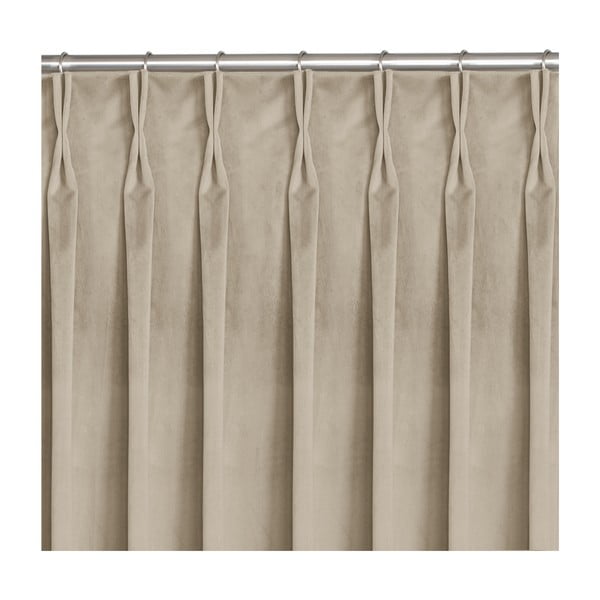 Krémový závěs 200x270 cm Vila – Homede-image-4