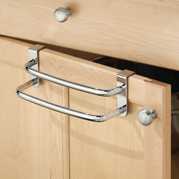 Závěsný držák na utěrky iDesign Axis, 24,8 x 8,9 cm-image-1