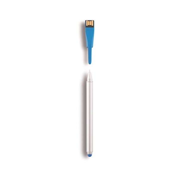 Stylus s USB diskem Point 4GB, modrý-image-3