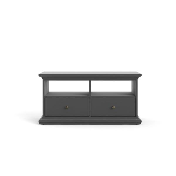 Šedý TV stolek 103x51 cm Paris – Tvilum