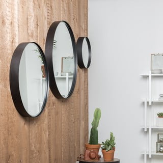 Nástěnné zrcadlo ø 60 cm Raj – White Label