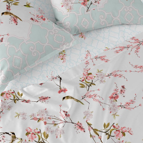 Bavlněné prostěradlo Happy Friday Basic Sakura, 140 x 200 cm-image-4