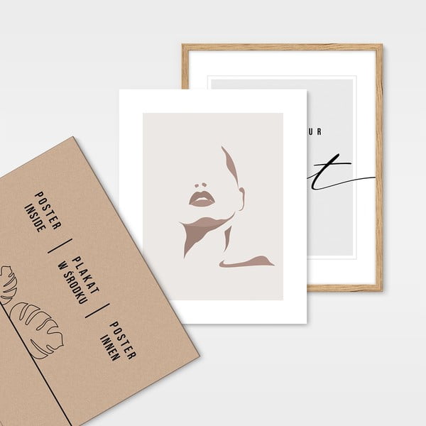 Obrazy v sadě 3 ks 42x52 cm – knor-image-1