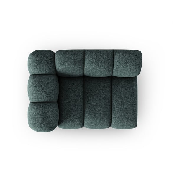 Tyrkysový modul pohovky (levý roh) Lupine – Micadoni Home-image-2