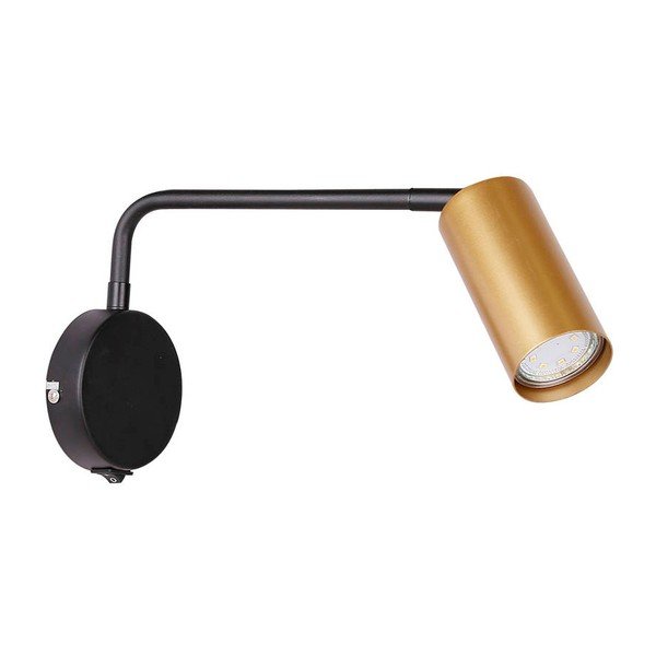 Kovové nástěnné svítidlo v černo-zlaté barvě Tina – Candellux Lighting-image-2