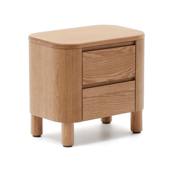 Noční stolek v přírodní barvě Salaya – Kave Home