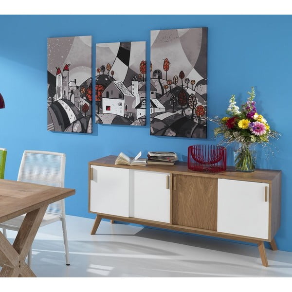 3dílný obraz na plátně Tomasucci Landscape, 105 x 150 cm-image-1