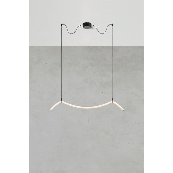 Černobílé LED závěsné svítidlo Melt – Markslöjd-image-2