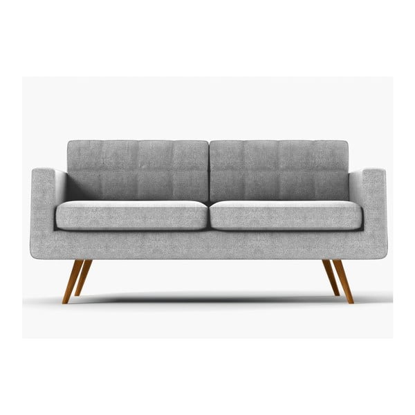 Sofa New York pro tři, šedé