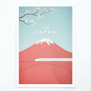 Plakát Travelposter Japan, 30 x 40 cm