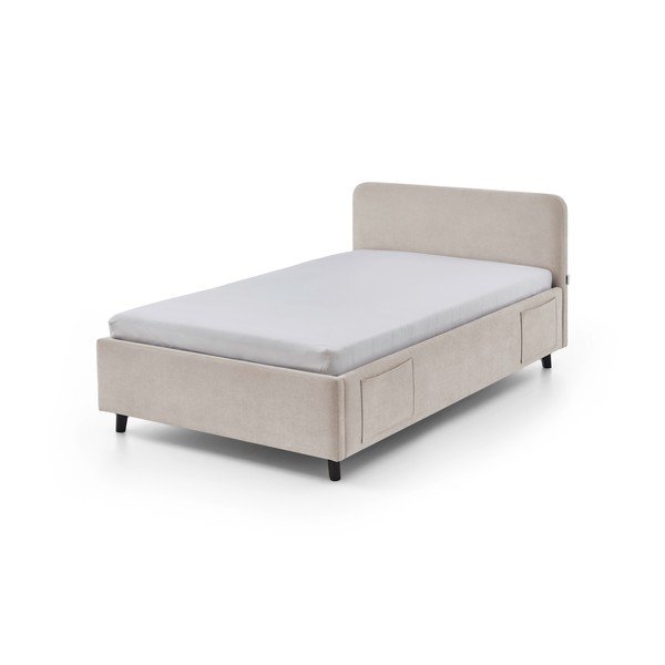 Béžová dětská postel s úložným prostorem s roštem 120x200 cm Cosy – Meise Möbel