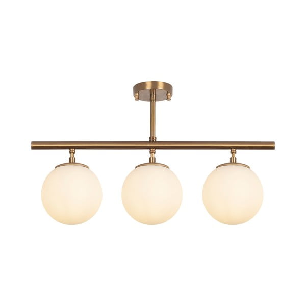 Stropní svítidlo v bronzové barvě se skleněným stínidlem ø 15 cm Atmaca – Opviq lights-image-2