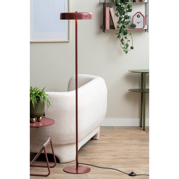 Vínová stojací lampa s kovovým stínidlem (výška 140 cm) Riqueza Palo – Leitmotiv-image-1