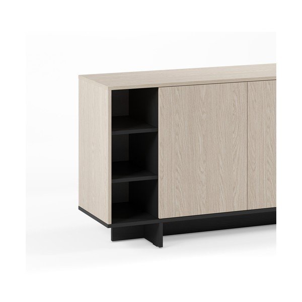 Černá skříňka 170x80x40 cm Cequoia – Marckeric-image-3