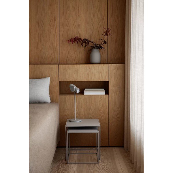 Šedá LED stmívatelná stolní lampa (výška 44 cm) Stage – Blomus-image-4