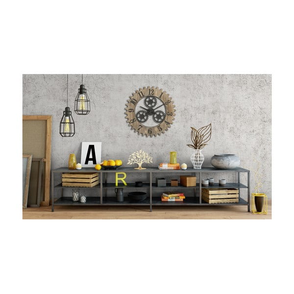 Nástěnné hodiny Mauro Ferretti Ingranaggio Plus, ø 60 cm-image-1