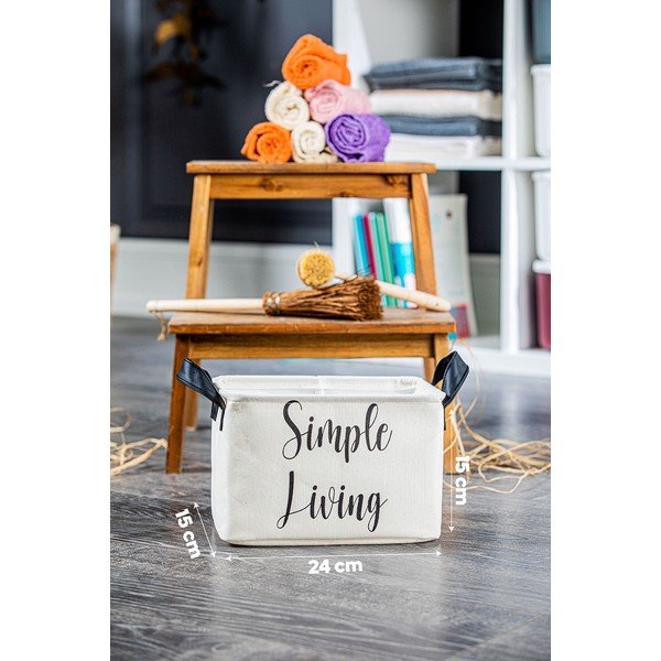 Úložný látkový košík – Mioli Decor-image-1