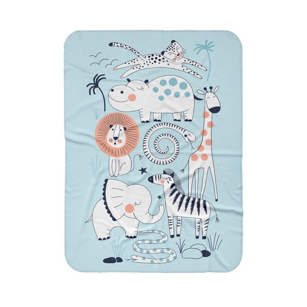 Modrá dětská deka 85x125 cm – OYO kids