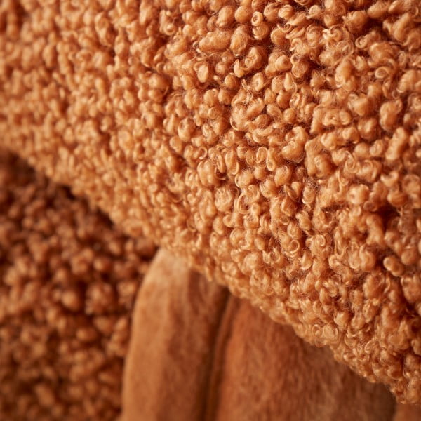 Oranžová deka z mikroplyše 130x170 cm Velvet Boucle – Catherine Lansfield-image-2