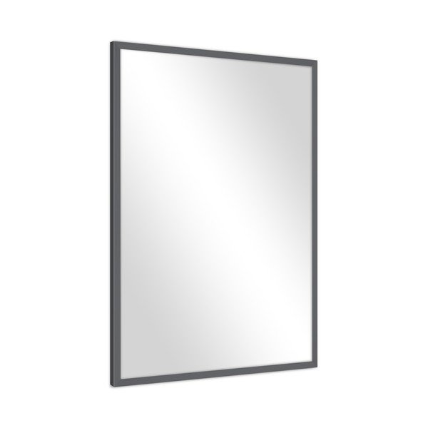Nástěnné zrcadlo 52x72 cm Grey – knor-image-2