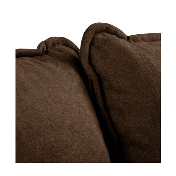 Tmavě hnědá rohová pohovka (pravý roh) Beata – Ropez-image-1