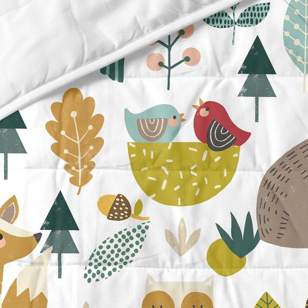 Bavlněný dětský přehoz 260x180 cm Harvestwood – Moshi Moshi-image-1