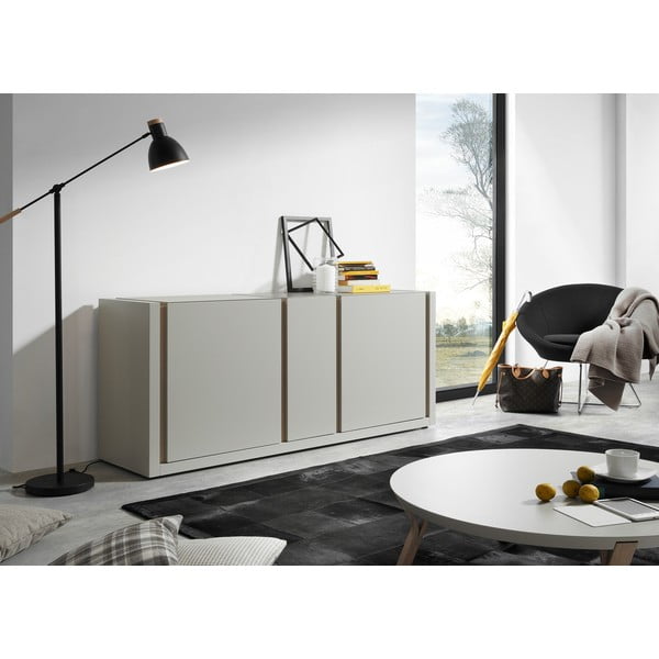 Bílý konferenční stolek Kave Home Solid, Ø 90 cm-image-4