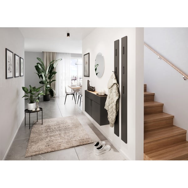 Antracitová skříňka 110x57x22 cm Ameca – Germania-image-1