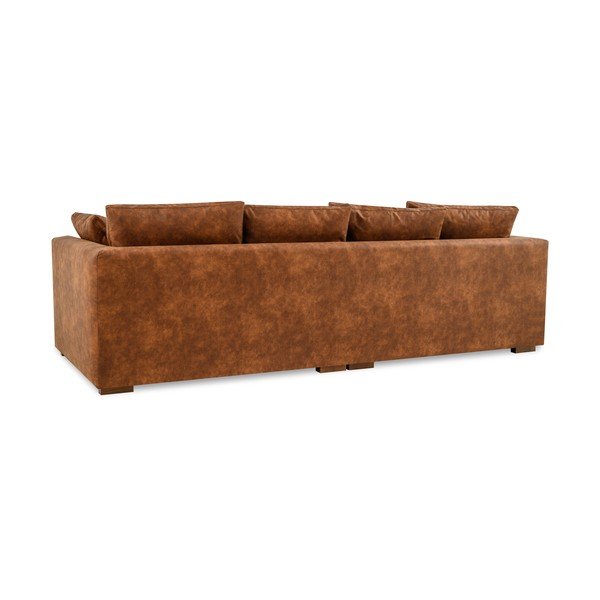 Koňakově hnědá pohovka 266 cm Comfy – Scandic-image-3