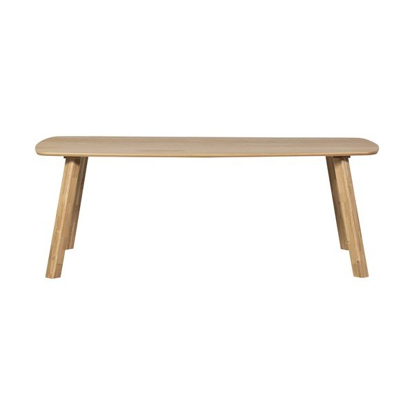 Jídelní stůl z dubového dřeva 100x180 cm Tablo – WOOOD