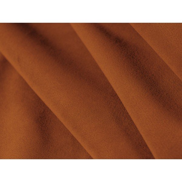 Oranžový sametový polštář na sezení Tove – Micadoni -image-4