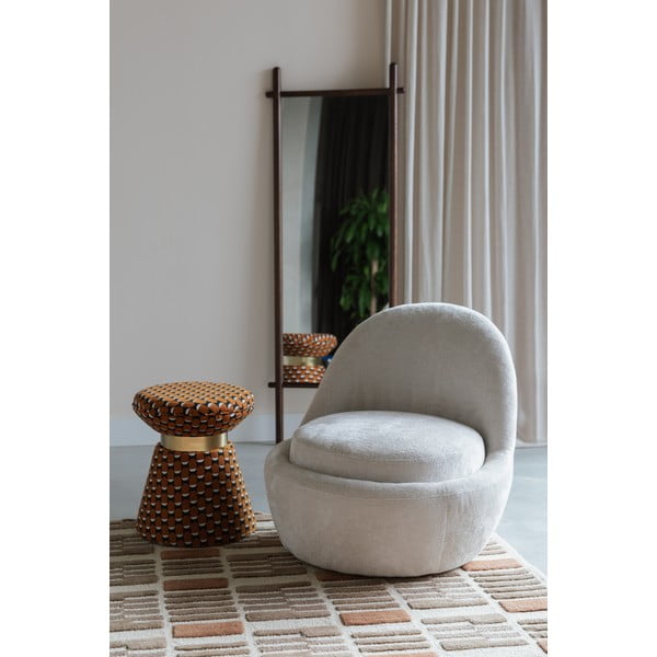 Oranžový taburet Pin – White Label-image-1