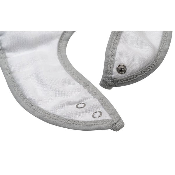 Šedý mušelínový bryndák Kindsgut Dots-image-3