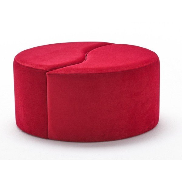 Červený taburet Alis – Artie