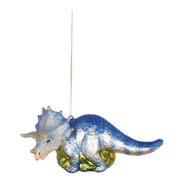 Vánoční závěsná ozdoba ze skla Butlers Dinosaurus