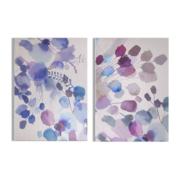 Sada 2 obrazů Graham & Brown Expressive Blooms, 50 x 70 cm