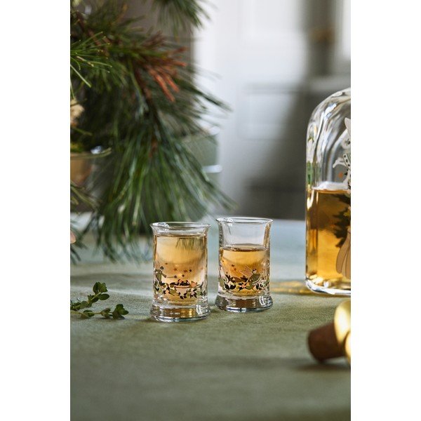 Skleničky v sadě 2 ks na panáky 30 ml Christmas – Holmegaard-image-1