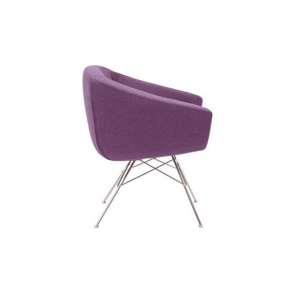 Fialové křeslo Softline Aiko-image-3